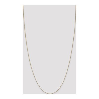 14K Yellow Gold 0.7mm Box Chain – view 5