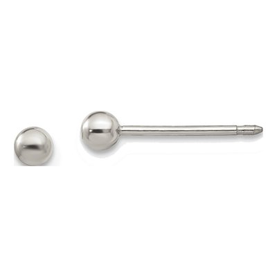 Titanium Ball Piercing Stud Earrings