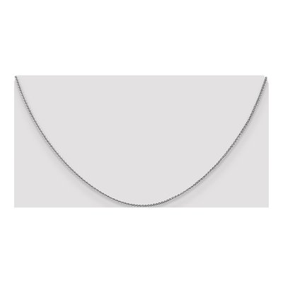 14K White Gold 1mm Wheat Chain – view 5