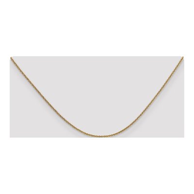 14K Yellow Gold 1.6mm Round Cable Chain – view 5
