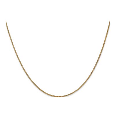 14K Yellow Gold 1.2mm Wheat Chain – view 3