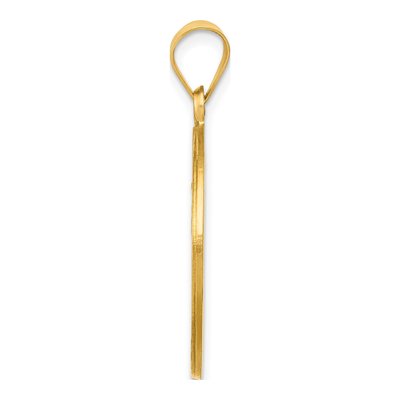 18K Yellow Gold Saint Christopher Medal Pendant – view 3