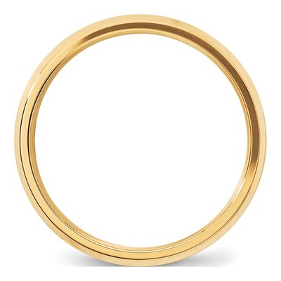 10K Yellow Gold 5mm Comfort-Fit Wedding Band – view 2