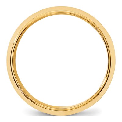 10K Yellow Gold 8mm Comfort-Fit Wedding Band – view 2