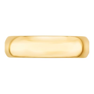 10K Yellow Gold 6mm Comfort-Fit Wedding Band – view 2