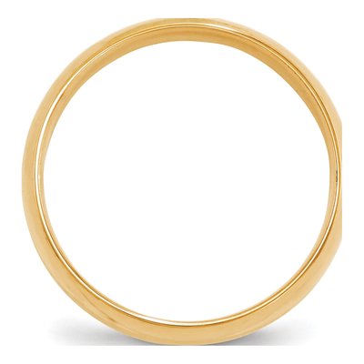 10K Yellow Gold 6mm Comfort-Fit Wedding Band – view 3