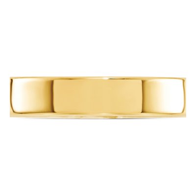 10K Yellow Gold 4mm Comfort-Fit Wedding Band – view 2