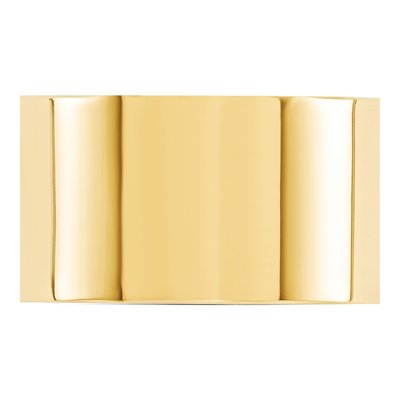 10K Yellow Gold 12mm Flat Comfort-Fit Wedding Band – view 2