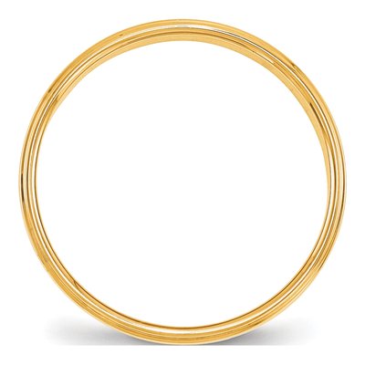 10K Yellow Gold 4mm Wedding Band – view 2