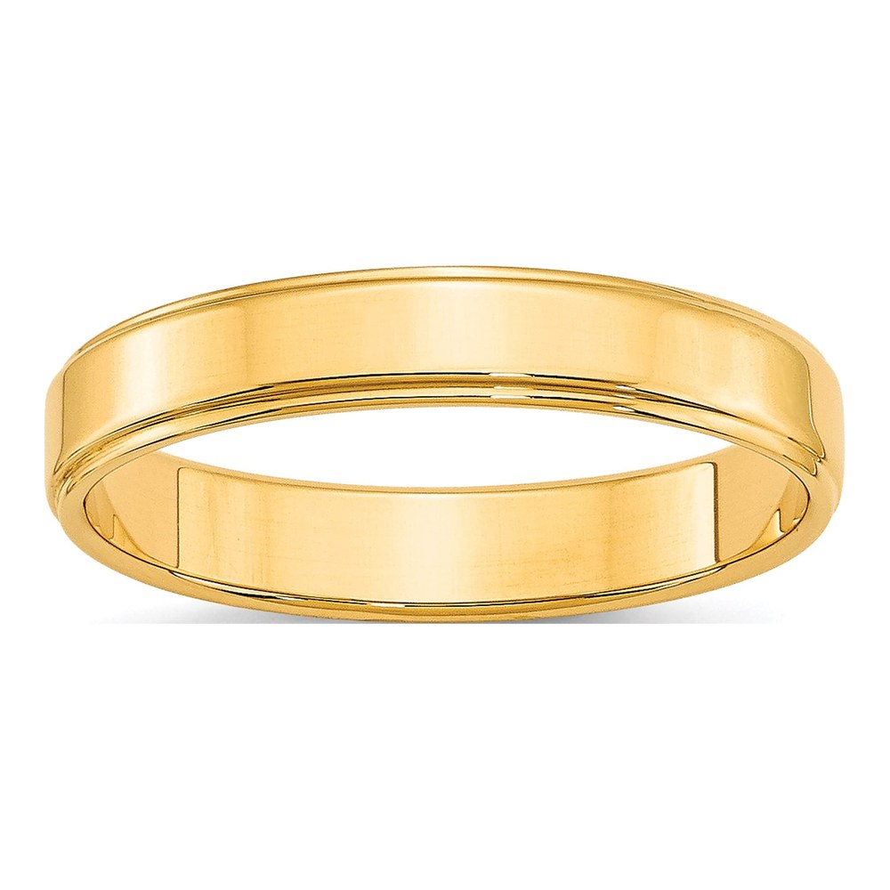 10K Yellow Gold 4mm Wedding Band