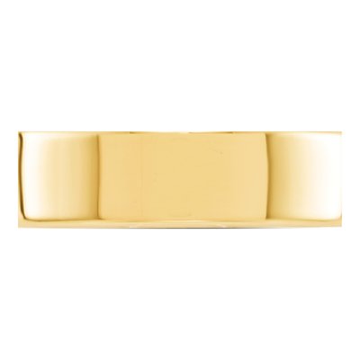 10K Yellow Gold 5mm Flat Wedding Band – view 3