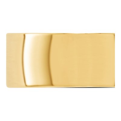 10K Yellow Gold 8mm Flat Wedding Band – view 2