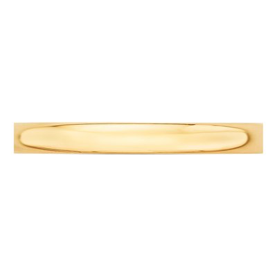 10K Yellow Gold 2.5mm Wedding Band – view 3