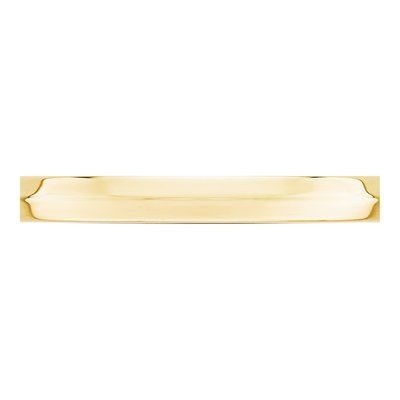10K Yellow Gold 2.5mm Knife Edge Comfort-Fit Wedding Band – view 3