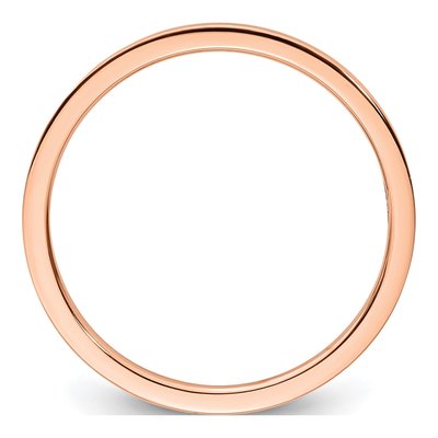 10K Rose Gold 1.2mm Stackable Band – view 3