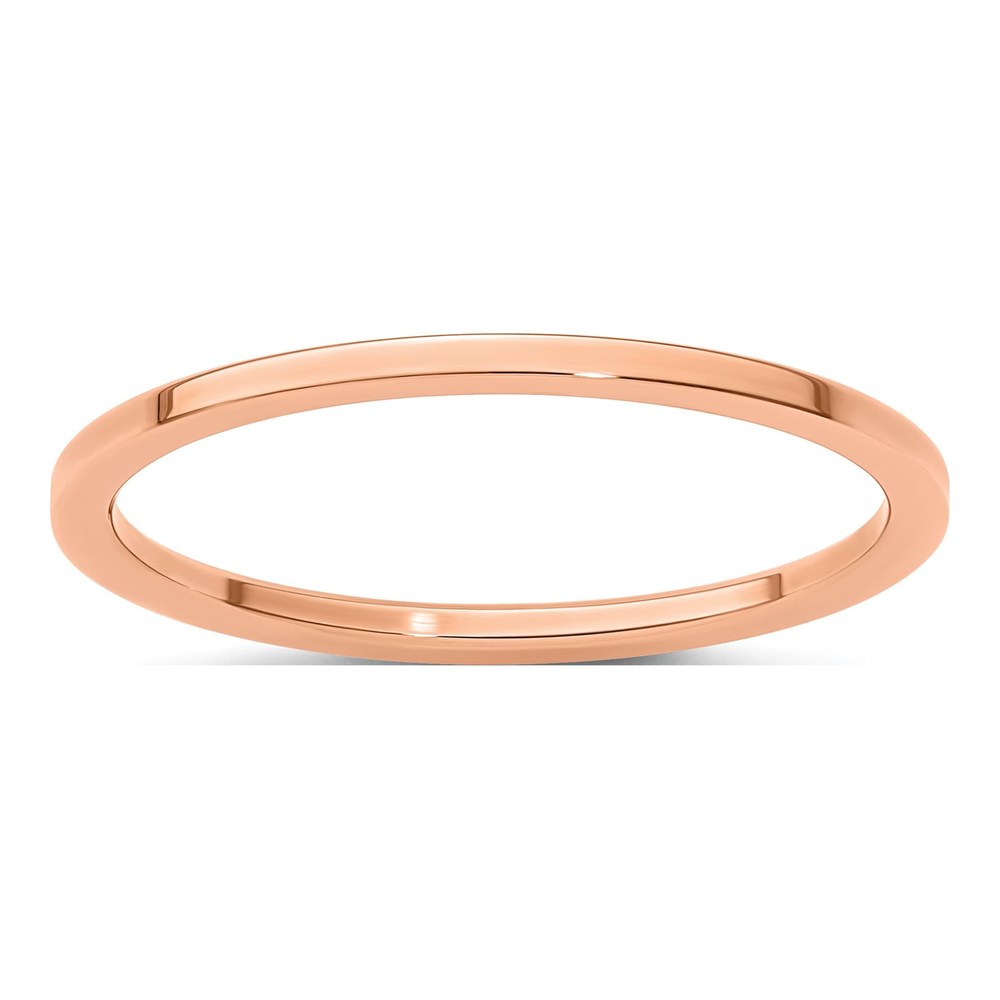10K Rose Gold 1.2mm Stackable Band