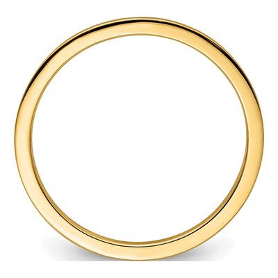 10K Yellow Gold 1.2mm Stackable Band – view 3
