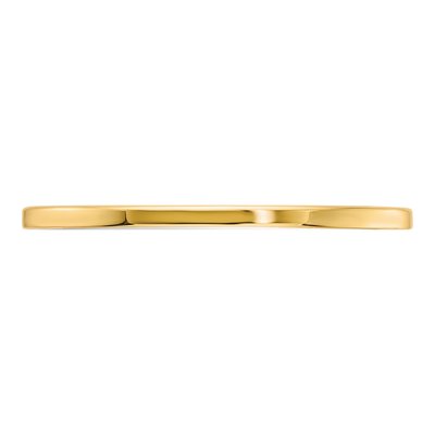 10K Yellow Gold 1.2mm Stackable Band – view 5
