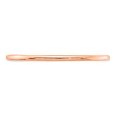 10K Rose Gold 1.2mm Stackable Band – view 4