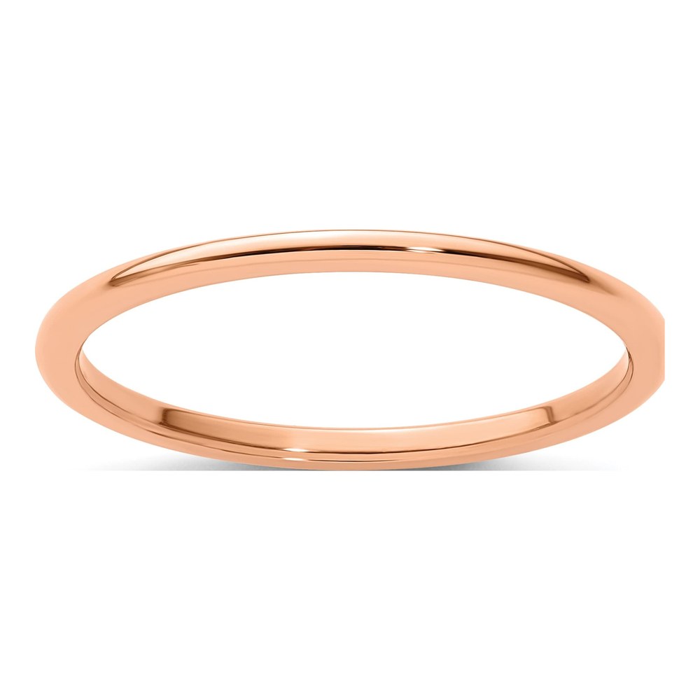 10K Rose Gold 1.2mm Stackable Band