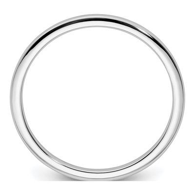 10K White Gold 1.2mm Stackable Band – view 2