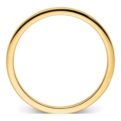 10K Yellow Gold 1.2mm Stackable Band – view 3