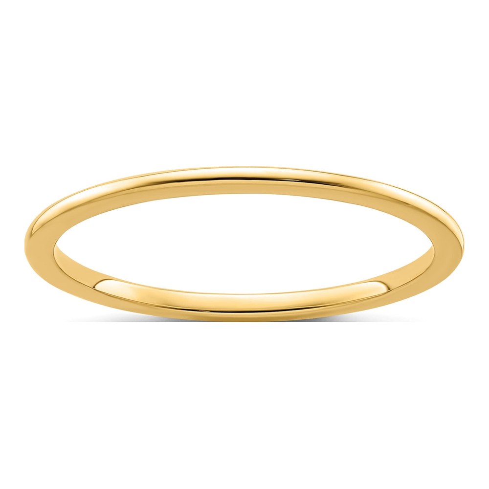10K Yellow Gold 1.2mm Stackable Band