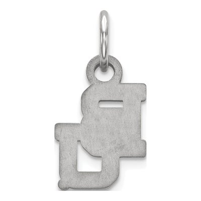 Baylor University 10K White Gold Bears Extra Small Pendant – view 4