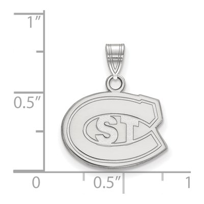 St. Cloud State University 10K White Gold Small Pendant – view 2