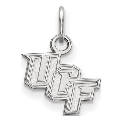 University of Central Florida 10K White Gold U-C-F Extra Small Pendant