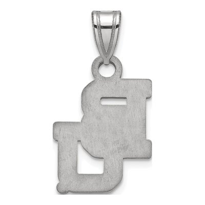 Baylor University 10K White Gold Bears Small Pendant – view 4