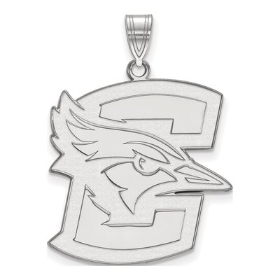 Creighton University 10K White Gold Extra Large Bluejay Pendant