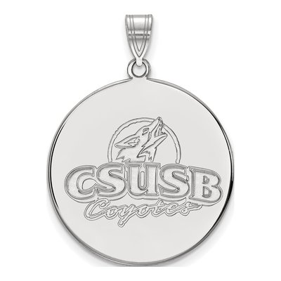 CSU San Bernardino Coyotes Extra Large Disc Pendant