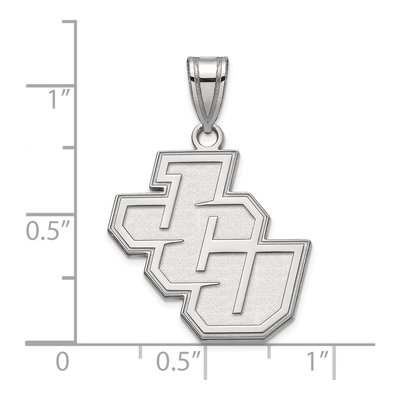 John Carroll University 10K White Gold Medium Pendant – view 2