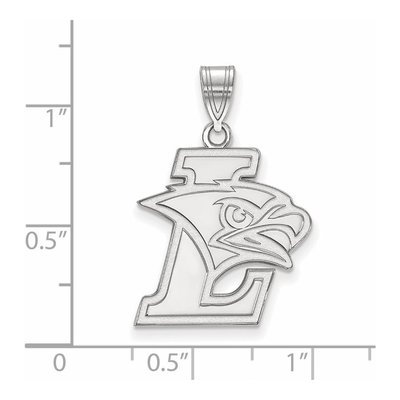 Lehigh University 10K White Gold Large Pendant – view 2