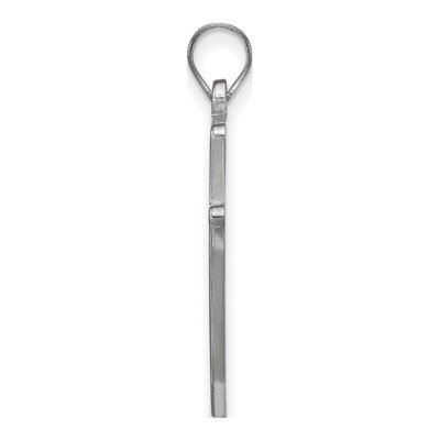 Southern University 10K White Gold Jaguars Extra Large Pendant – view 2