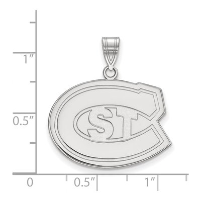 St. Cloud State University 10K White Gold Large Pendant – view 2
