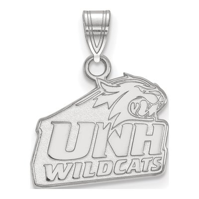 University of New Hampshire 10K White Gold Small Pendant