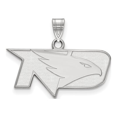 University of North Dakota 10K White Gold Small Pendant