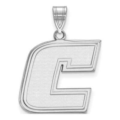 University of Tennessee at Chattanooga 10K White Gold Large Letter C Pendant