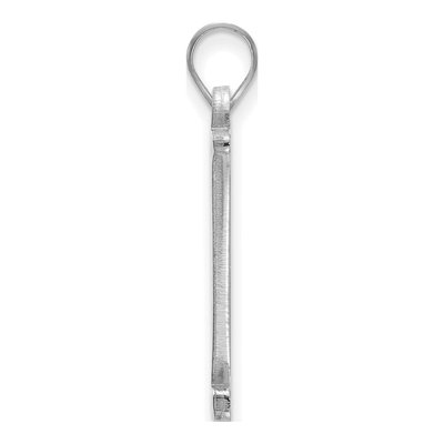 Vanderbilt University 10K White Gold Large Pendant – view 2