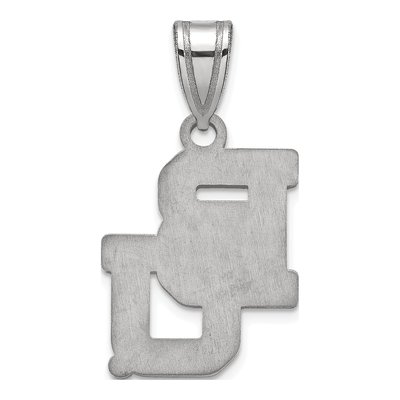 Baylor University 10K White Gold Bears Medium Pendant – view 4