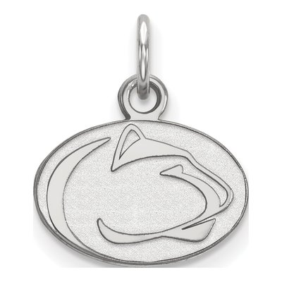 Pennsylvania State University 10K White Gold Penn Lion Extra Small Pendant