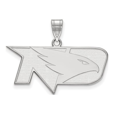 University of North Dakota 10K White Gold Medium Pendant