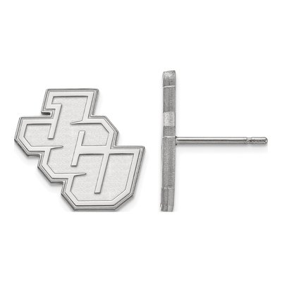 John Carroll University 10K White Gold Stud Earrings