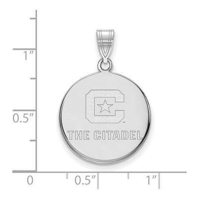 The Citadel 10K White Gold Large Pendant – view 2