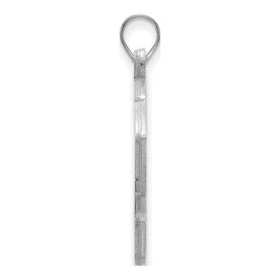 Kansas State University 10K White Gold Wildcat Extra Large Pendant – view 2