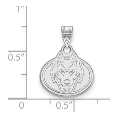 St. Cloud State University 10K White Gold Small Huskies Pendant – view 2