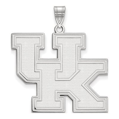 University of Kentucky 10K White Gold Extra Large Pendant