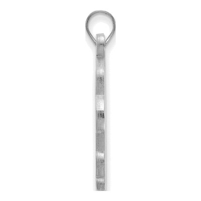 University of Pittsburgh 10K White Gold Extra Large Pendant – view 2